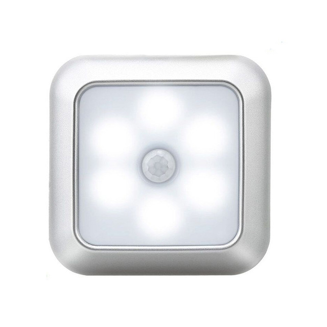 DC6V 5000K Battery Operated Motion Detector Night Light Wireless Kitchen Cabinet Lights