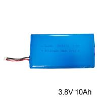 Buy cheap Multifunctional Custom Battery Packs 3.8V 10Ah Lithium Battery product