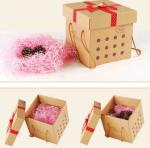 Luxury cardboard gift paper box for clothes / clothing gift box / garment
