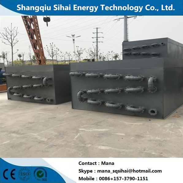 8-10Tons Daily Capacity Waste Tire Pyrolysis Machine 2200*6600mm