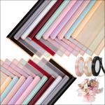 Waterproof BOPP Flower Wrapping Paper 58*58cm for Korean Florist Packaging