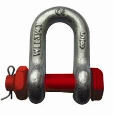 Buy cheap D TYPE Shackles with screw pins G2150, US TYPE from wholesalers