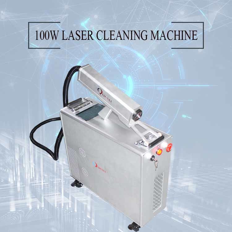 Hand Held Gun Laser Cleaning Machine for Rust Removal paint on car