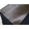 Buy cheap Embossed Brown Garment Leather Fabric 50% Viscose 50% Polyster 0.75 Mm Thickness from wholesalers