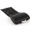 Buy cheap Black Tassel Ladies Leather Clutch Bags Mini Shaped And Removable Chain from wholesalers