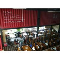 Buy cheap High Quality Shipping Container Restaurant , Modern Style Container Restaurant product