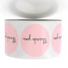 Buy cheap Permanent PMS Spot Color Self Adhesive Round Stickers from wholesalers
