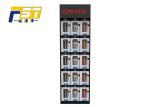Mobile Accessories Paperboard Side Wing Display , POS Corrugated Peg Hook