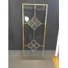 Buy cheap cabinet door decorative glass of brass caming 2017new designs from wholesalers