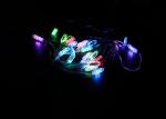 Flexible RGB Pebble Lights 360 Degree Full Color RGB LED Christmas Lights