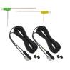 Buy cheap 10dBi Gain Japan Wireless DAB ISDB-T DVB-T Car Film VHF UHF Car Digital TV Antenna from wholesalers