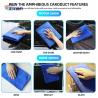 Buy cheap 30x60cm Scratch Free Polishing Microfiber Cleaning Cloth 400gsm Car Wash Towel from wholesalers