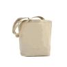 Buy cheap Organic Pure Cotton Canvas Tote Bags Lightweight 16*14*3.6 Inch For Women from wholesalers