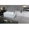 Buy cheap Drainer Bathroom Jacuzzi Tub 1950x1300x780mm Freestanding Hot Tub from wholesalers