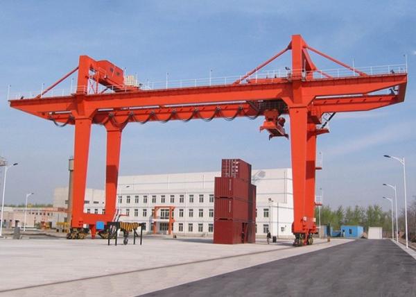 Buy cheap 40T 50T Rail Mounted Port Container Crane Gantry Crane Rail Track 18-35m Span from wholesalers