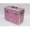 Buy cheap Pink Aluminum Hairdresser Case Large Aluminum Grooming Cases from wholesalers