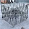 Buy cheap Shopping mall portable metal cage trolley simple modern design with wheel cage trolley pillow storage cage trolley from wholesalers