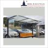 Buy cheap Metal Rectangle T8 Tubes IPE 140 Bus Stop Kiosk from wholesalers