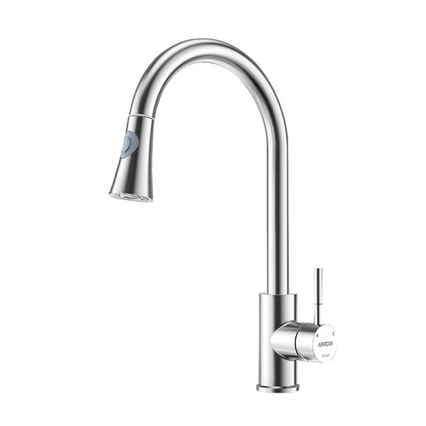 Buy cheap AE4551 Kitchen Water Filter Tap SUS304 Body Material High Arc Brushed from wholesalers
