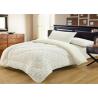 Buy cheap Solid Coral Fleece Quilt Comforter Sets , Anti Wrinkle Full Size Comforter Sets from wholesalers