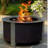 Buy cheap Smokeless Cylindrical Corten Steel Barbecue Fire Bowl from wholesalers