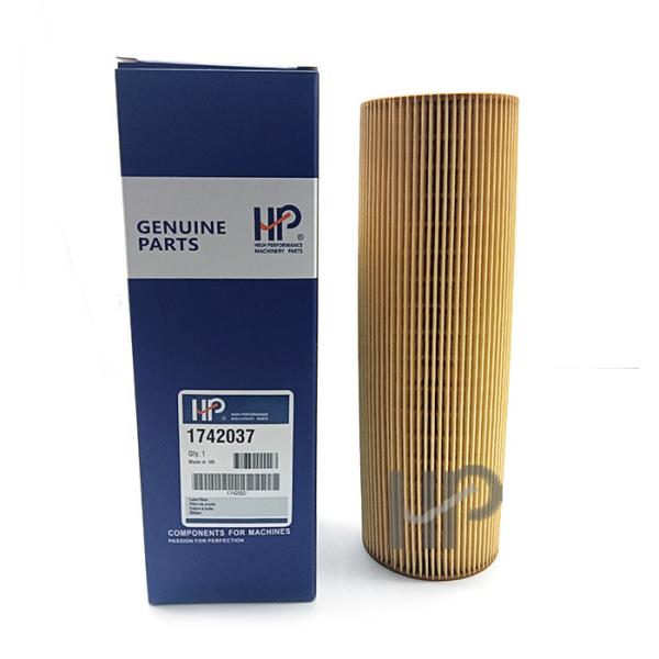 Buy cheap Excavator heavy truck 1742037 engine oil filter element high quality from wholesalers