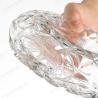 Buy cheap 500ml 1000ml Clear Glass Bottle for Whiskey Gin end with Polymer Gold Cork or Pour Lid from wholesalers
