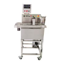 Buy cheap Ice Cream Mochi Chocolate Coating Machine | Automatic Enrobing Solution product