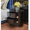 Buy cheap Lacquer Bedside Table 55x45x55cm Luxury Modern Furnitures from wholesalers