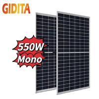Buy cheap Home Electricity Monocrystalline 550w Solar Panel Ground Mounting product