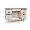 Buy cheap 1400mm Wide Electrostatic Fireproof Steel Executive Desk from wholesalers