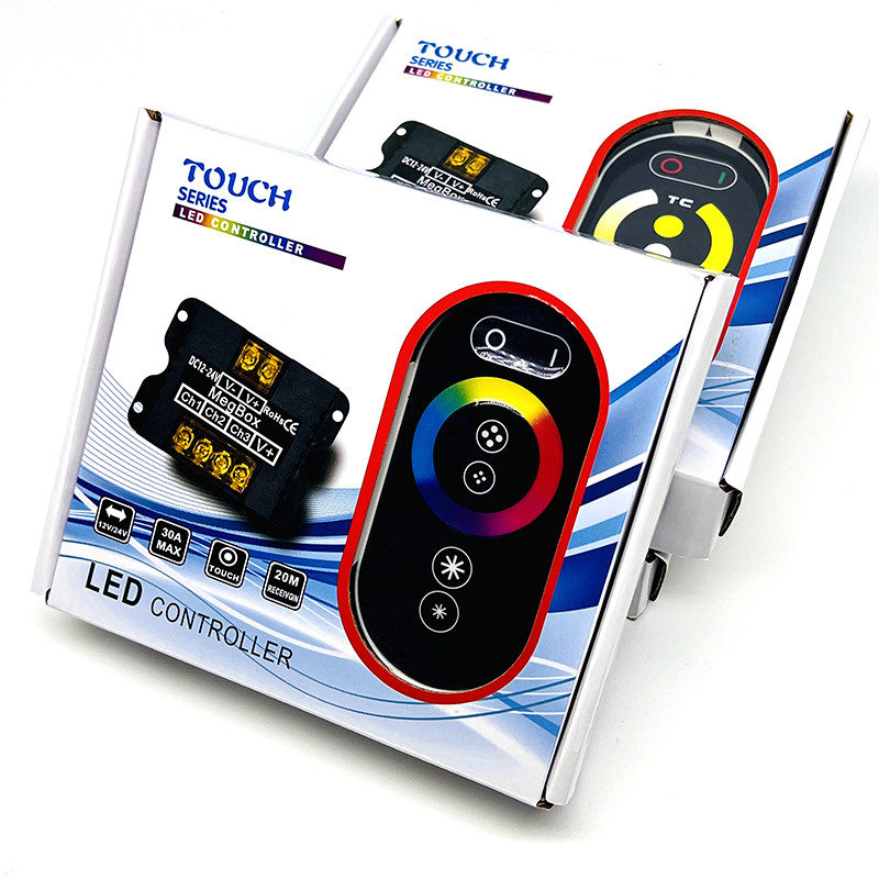 24V 30A LED RGB Controller For Color Change Breathing Brightness Adjustment