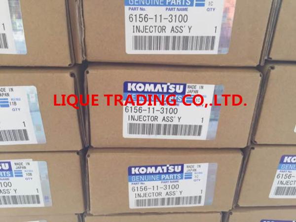 DENSO common rail injector 6156-11-3100 , 6156113100 , 095000-0800 , 095000-0801