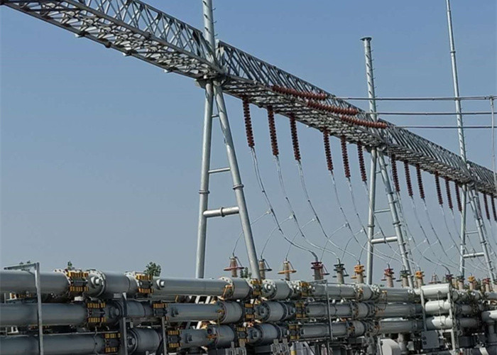 A Frame Dead End Substation Structure Customized Design For Electric Power Station