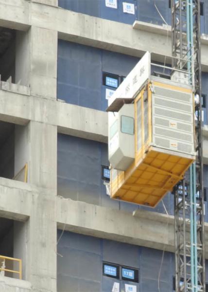 Buy cheap Rack And Pinion Construction Hoist Elevator Heavy Payload SC250BG KP-B19 from wholesalers