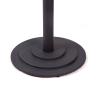 Buy cheap Cast Iron bistro Table base Black Powder round table Legs Restaurant Table part from wholesalers