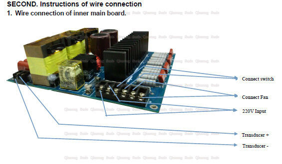 Electric Digital Ultrasonic Transducer Driver For Welding Amplitude Transducer And Booster