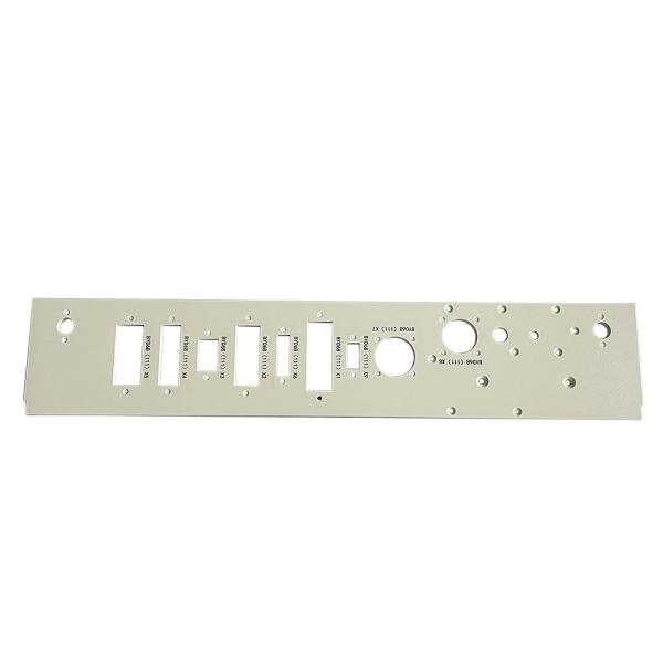 Buy cheap Online Custom Aluminum Sheet Metal Fabrication Panel Anode Sandblasting Stamping Motor Spare Parts from wholesalers