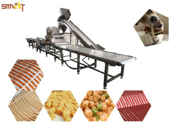 Buy cheap Soft Dog Jerky Treats Cold Extrusion Machine 300kg/H Production Capacity from wholesalers