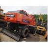 Buy cheap Used Doosan Wheel Excavator 0.6m3 Bucket Capacity 2010 Year For Construction Works from wholesalers
