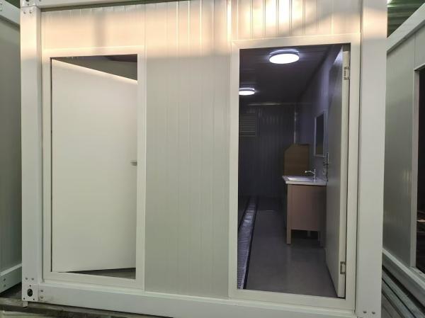 Buy cheap Bathroom House Prefabricated Prefab Container Integrated toilet from wholesalers