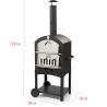 Buy cheap Grills Outdoor Pizza Oven Barbecue Stove with Professional Powder Coated BBQ Grill from wholesalers