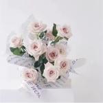 Ins Style Tulip Wrapping Paper for Flower Bouquet 58*58cm 50g Gift Packaging