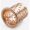 Buy cheap CuSn8 Wrapped Bronze Bushing With Holes from wholesalers