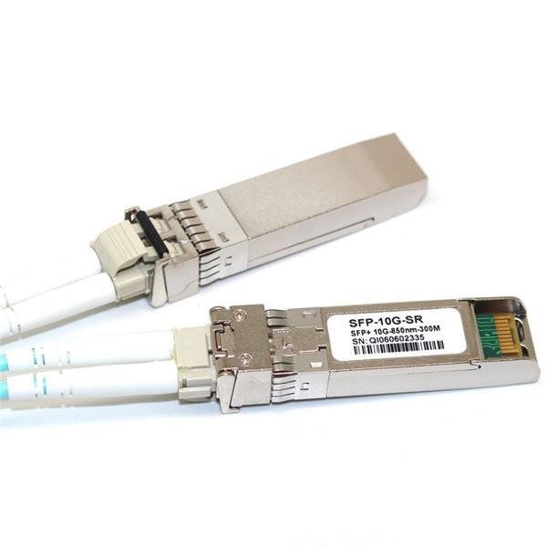 Buy cheap 300M 850Nm 10G SFP+ Transceiver , Dual Multimode Fiber Transceiver Sfp-10G-Sr from wholesalers