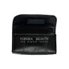 Buy cheap High Quality Leather Cosmetic Organizer Case Roll For Short Makeup Brushes Pouch Bag Black from wholesalers
