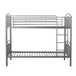 Furniture Modern Twin Metal Bunk Beds For Kids Odorless Environmentally Friendly