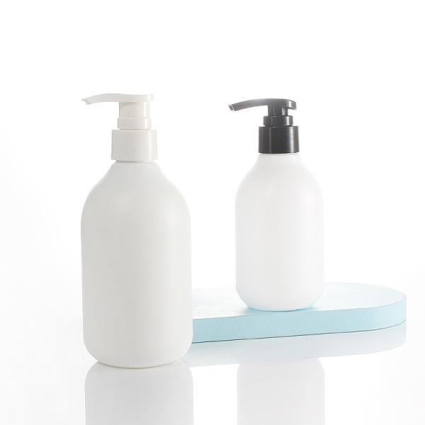 Buy cheap 300ml Shampoo Shower Gel Bottle Cylindrical Oblique Shoulder from wholesalers