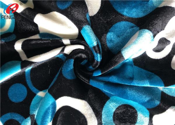 Buy cheap Warp Knitting Stretch Velboa Fabric , Womens Velvet Dress Fabric Material from wholesalers