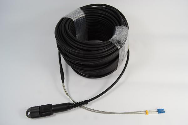 Buy cheap ODLC LC field tactical fiber optic cable outdoor patch cord waterproof pigtail cable from wholesalers